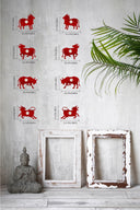 Cows Of Pichwai (Gulaal)