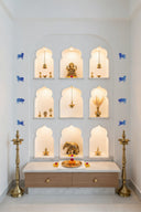 Cows Of Pichwai (Indigo)