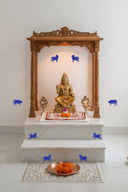 Cows Of Pichwai (Indigo)