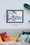 Cycle Rickshaw - Framed