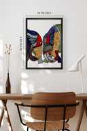Elephant Romance - Framed