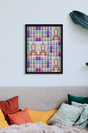 Popping Chatris - Framed