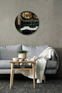Round One Of Emerald Green - Unframed