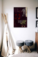 Xl- Aubergine Portraits - Unframed